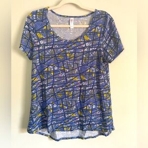 Geometric Lularoe Classic T-Shirt